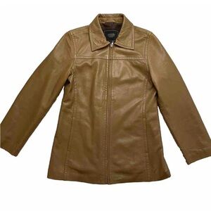 Coach Women's Brown Leather Jacket